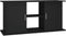 vidaXL - Aquariumstandaard - 121x41x58 - cm - bewerkt - hout - zwart