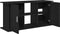 vidaXL - Aquariumstandaard - 121x41x58 - cm - spaanplaat - zwart - eikenkleurig