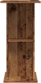 vidaXL - Aquariumstandaard - 36x60,5x72,5 - cm - bewerkt - hout - oud - houtkleurig