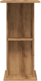 vidaXL - Aquariumstandaard - 36x60,5x72,5 - cm - bewerkt - hout - artisanaal - eiken
