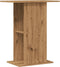 vidaXL - Aquariumstandaard - 36x60,5x72,5 - cm - bewerkt - hout - artisanaal - eiken