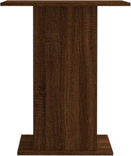 vidaXL - Aquariumstandaard - 60,5x36x72,5 - cm - bewerkt - hout - bruin - eikenkleur