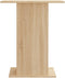 vidaXL - Aquariumstandaard - 60,5x36x72,5 - cm - bewerkt - hout - sonoma - eiken