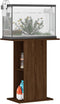vidaXL - Aquariumstandaard - 60,5x36x72,5 - cm - bewerkt - hout - bruin - eikenkleur
