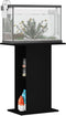vidaXL - Aquariumstandaard - 60,5x36x72,5 - cm - bewerkt - hout - zwart