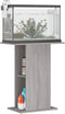 vidaXL - Aquariumstandaard - 60,5x36x72,5 - cm - bewerkt - hout - grijs - sonoma
