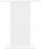 vidaXL - Aquariumstandaard - 60,5x36x72,5 - cm - bewerkt - hout - wit