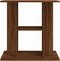 vidaXL - Aquariumstandaard - 60x30x60 - cm - bewerkt - hout - bruin - eikenkleur