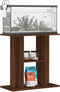 vidaXL - Aquariumstandaard - 60x30x60 - cm - bewerkt - hout - bruin - eikenkleur