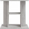 vidaXL - Aquariumstandaard - 60x30x60 - cm - bewerkt - hout - grijs - sonoma