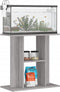 vidaXL - Aquariumstandaard - 60x30x60 - cm - bewerkt - hout - grijs - sonoma