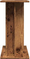 vidaXL - Aquariumstandaard - 60x30x60 - cm - bewerkt - hout - oud - houtkleurig
