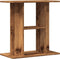 vidaXL - Aquariumstandaard - 60x30x60 - cm - bewerkt - hout - oud - houtkleurig