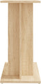 vidaXL - Aquariumstandaard - 60x30x60 - cm - bewerkt - hout - sonoma - eikenkleurig