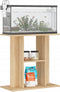 vidaXL - Aquariumstandaard - 60x30x60 - cm - bewerkt - hout - sonoma - eikenkleurig