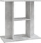 vidaXL - Aquariumstandaard - 60x30x60 - cm - bewerkt - hout - betongrijs