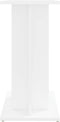 vidaXL - Aquariumstandaard - 60x30x60 - cm - bewerkt - hout - wit