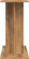 vidaXL - Aquariumstandaard - 60x30x60cm - bewerkt - hout - artisanaal - eikenkleur