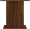 vidaXL - Aquariumstandaard - 75x36x72,5 - cm - bewerkt - hout - bruin - eikenkleur