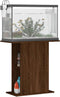 vidaXL - Aquariumstandaard - 75x36x72,5 - cm - bewerkt - hout - bruin - eikenkleur