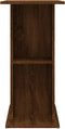vidaXL - Aquariumstandaard - 75x36x72,5 - cm - bewerkt - hout - bruin - eikenkleur