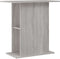 vidaXL - Aquariumstandaard - 75x36x72,5 - cm - bewerkt - hout - grijs - sonoma