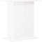 vidaXL - Aquariumstandaard - 75x36x72,5 - cm - bewerkt - hout - hoogglans - wit