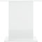 vidaXL - Aquariumstandaard - 75x36x72,5 - cm - bewerkt - hout - hoogglans - wit
