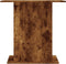 vidaXL - Aquariumstandaard - 75x36x72,5 - cm - bewerkt - hout - gerookt - eiken