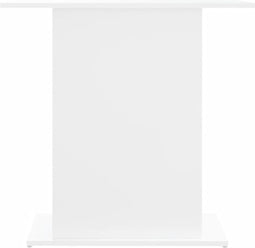 vidaXL - Aquariumstandaard - 75x36x72,5 - cm - bewerkt - hout - wit