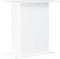 vidaXL - Aquariumstandaard - 75x36x72,5 - cm - bewerkt - hout - wit
