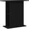 vidaXL - Aquariumstandaard - 75x36x72,5 - cm - bewerkt - hout - zwart
