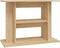 vidaXL - Aquariumstandaard - 80x35x60 - cm - bewerkt - hout - sonoma - eikenkleurig