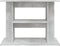 vidaXL - Aquariumstandaard - 80x35x60 - cm - bewerkt - hout - betongrijs