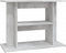 vidaXL - Aquariumstandaard - 80x35x60 - cm - bewerkt - hout - betongrijs