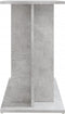 vidaXL - Aquariumstandaard - 80x35x60 - cm - bewerkt - hout - betongrijs