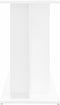vidaXL - Aquariumstandaard - 80x35x60 - cm - bewerkt - hout - wit