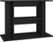 vidaXL - Aquariumstandaard - 80x35x60 - cm - bewerkt - hout - zwart
