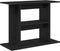 vidaXL - Aquariumstandaard - 80x35x60 - cm - spaanplaat - zwart - eikenkleurig