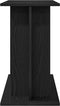 vidaXL - Aquariumstandaard - 80x35x60 - cm - spaanplaat - zwart - eikenkleurig