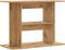 vidaXL - Aquariumstandaard - 80x35x60cm - bewerkt - hout - artisanaal - eikenkleur