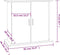 vidaXL - Aquariumstandaard - 81x36x73 - cm - bewerkt - hout - gerookt - eikenkleurig