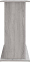 vidaXL - Aquariumstandaard - 81x36x73 - cm - bewerkt - hout - grijs - sonoma - eiken