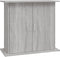 vidaXL - Aquariumstandaard - 81x36x73 - cm - bewerkt - hout - grijs - sonoma - eiken