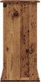 vidaXL - Aquariumstandaard - 81x36x73 - cm - bewerkt - hout - oud - houtkleurig