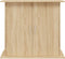 vidaXL - Aquariumstandaard - 81x36x73 - cm - bewerkt - hout - sonoma - eikenkleurig