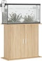 vidaXL - Aquariumstandaard - 81x36x73 - cm - bewerkt - hout - sonoma - eikenkleurig