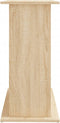 vidaXL - Aquariumstandaard - 81x36x73 - cm - bewerkt - hout - sonoma - eikenkleurig