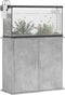 vidaXL - Aquariumstandaard - 81x36x73 - cm - bewerkt - hout - betongrijs