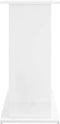 vidaXL - Aquariumstandaard - 81x36x73 - cm - bewerkt - hout - hoogglans - wit